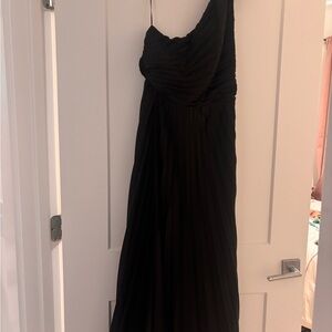 Abercrombie & Fitch Black One Shoulder Dress